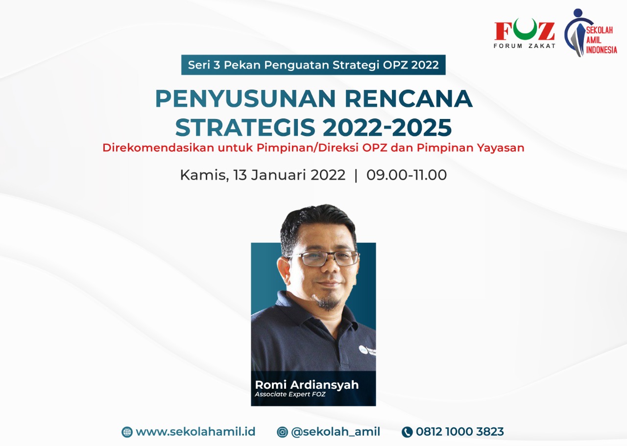 Penyusunan Rencana Strategis 2022-2025
